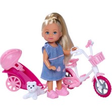NW NessiWorld Evi ve Römorklu Bisikleti ve Köpeği 12 cm SMB-105730783