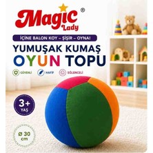 Magic Lady Çocuk Odası Için Yumuşak Kumaş Top / Oyun Topu