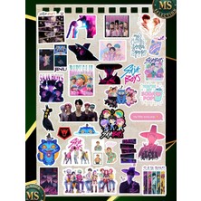 Kpop Demon Huntrix Saja Boys Sticker Seti 31 Adet Suya Dayanıklı