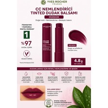 Yves Rocher 8 Saat Etkili Besleyici Doğal Renklendirici Vegan Dudak Balsamı (Mürdüm) - 4.8 G