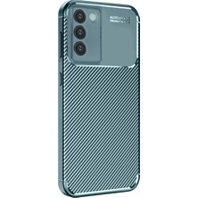 Uravas Store Newface Vivo V30 Lite 4g Kılıf Auto Focus Karbon Kapak - Koyu Yeşil