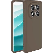 Uravas Store Newface Xiaomi Redmi Note 14 Pro 4g Kılıf First Silikon - Kahverengi
