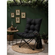 Mayse 45X80 cm Sandalye Minderi – Sırt ve Oturma Minderi, 8 Punto Dikişli, Kalın Dolgulu, Iç ve Dış Mekan Kullanımı