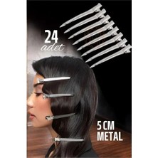 Uravas Store Metal Toka Saç Pensi 24 Adet