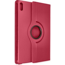 Uravas Store Huawei Matepad Air 11.5 Kılıf 360 Tablet Deri Kılıf - Pembe
