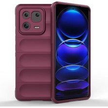 Uravas Store Newface Xiaomi Mi 13 Kılıf Optimum Silikon - Bordo