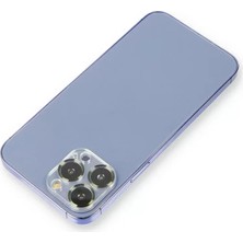 Uravas Store Newface Iphone 12 Pro Metal Kamera Lens Koruma Cam - Koyu Yeşil