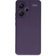Uravas Store Newface Xiaomi Redmi Note 13 Pro Plus Kılıf Nano Içi Kadife Silikon - Mor