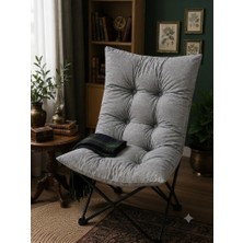Mayse 50X90 cm Sandalye Minderi – Sırt ve Oturma Minderi, 8 Punto Dikişli, Kalın Dolgulu, Iç ve Dış Mekan Kullanımı