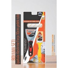 Uravas Store Boyama Seti - Spatula - Kestirme Fırça - 10CM Yedek Rulo 721856