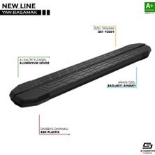 Drs Tuning Newline Siyah Yan Basamak Profil 203 cm Etekli