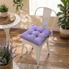 Mayse 4'lü Sandalye Minderi 40X40 cm – Dolgulu, Yıkanabilir