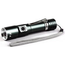 Uravas Store F-90 Aluminyum Kaplama Mıknatıslı Şarjlı El Feneri