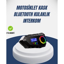Uravas Store Kablosuz Bluetooth Interkom IP65 Suya Dayanıklı 40MM Hd Ses ve 40 Saat Pil