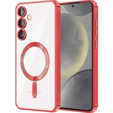 Uravas Store Newface Samsung Galaxy A15 4g Kross Magneticsafe Kapak - Kırmızı