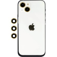 Uravas Store Mey Ithalat®   iPhone 14 Shine Kamera Lens - Gold