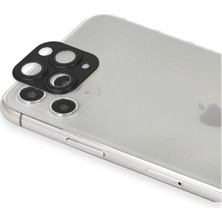 Uravas Store Mey Ithalat®   iPhone 11 Pro Max Pers Alüminyum Kamera Lens - Siyah