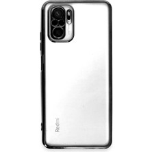 Uravas Store Mey Ithalat®   Redmi Note 10 Kılıf  Lensli Silikon - Siyah