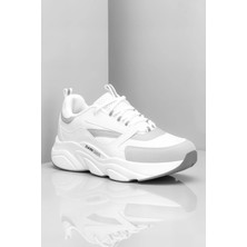Dark Seer Unisex Beyaz Sneaker Spor Ayakkabı - MJ1838