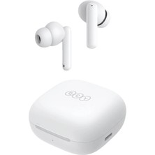 TeknoKapsül Qcy T13 Anc 4 Mikrofon Bluetooth 5.3 Kablosuz Kulaklık Beyaz Aktif Gürültü Engelleyici