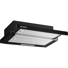 TeknoKapsül Kumtel DS6-905 Sürgülü Aspiratör - Siyah