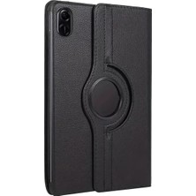 Uravas Store Mey Ithalat®  Huawei Honor Pad X8A Kılıf 360 Tablet Deri Kılıf - Siyah