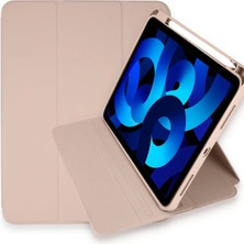 Uravas Store Mey Ithalat®   iPad Pro 11 (2021) Kılıf Starling 360 Kalemlikli Tablet Kılıf - Rose Gold