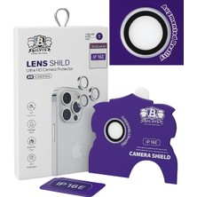 Uravas Store Mey Ithalat®   iPhone 16E Bilvis Titan Kamera Lens - Beyaz