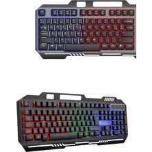Uravas Store Gaming Oyuncu Klavyesi LED Aydınlatmalı Mekanik Hisli