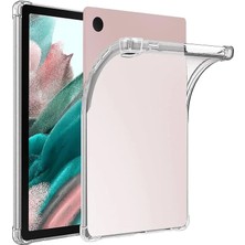 Uravas Store Mey Ithalat®  Samsung Galaxy X510 Tab S9 Fe 11 Kılıf Anti Shock Tablet Silikon - Şeffaf