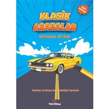 Uravas Store Klasik Arabalar Boyama Kitabı