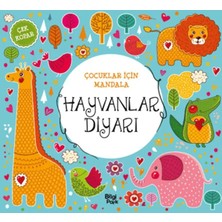 Uravas Store Çuklar Için Mandala - Hayvanlar Diyarı