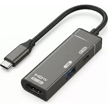 Uravas Store Type-C To HDMI 4K Type-C USB Çevirici ZR1209
