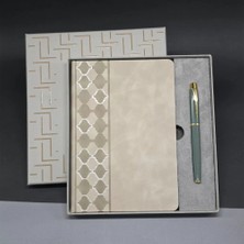 Uravas Store Deri Defter ve Kalem Set