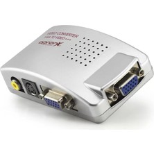 Uravas Store VGA To Av Görüntü Dönüştürücü Gri APX895