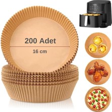 TeknoKapsül Yui Xiaomi, Philips, Arzum, Tefal, Kumtel Uyumlu 16CM Hava Fritözü Airfryer Pişirme Kağıdı