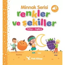Uravas Store Minnak Serisi Renkler ve Şekiller Kitabı