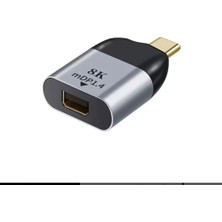 Uravas Store ZR585 8k S-1720 Type-C Mini Dp Çevirici