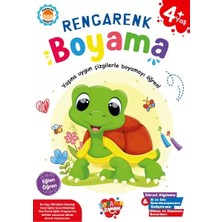 Uravas Store Rengarenk Boyama 4 Yaş