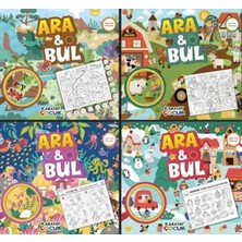 Uravas Store Ara ve Bul / Gizli Leri Bul-4'lü Seri (Macera-Keşif-Sürpriz-Eğlence Dolu Bulmacalar)