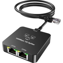 Uravas Store ZR861 RJ45 1to2 Gigabit Splitter Adaptör