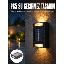 İlkyaz Fashion Yeni Model Solar Çift Taraflı Duvar Lambası Dekoratif Duvar Lambası Yeni Nesil ILKYZ-KRGRS34