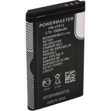 Uravas Store Powermaster PM-27613 Li-Ion 3.7 Volt 1500 Mah 5.55 Wh Telsiz Batarya Pili