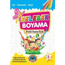 Uravas Store Kelebek Boyama Kitabı (8  Takım)