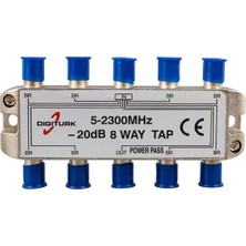 Uravas Store Digitürk 5-2150 Mhz 8 Yollu Switch Splitter
