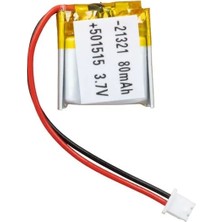 Uravas Store Powermaster 501515 3.7 Volt 80 Mah Lityum Polimer Pil