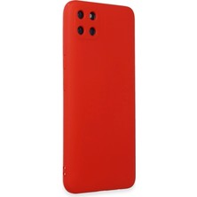 Uravas Store Realme C11 Kılıf Nano Içi Kadife Silikon - Kırmızı