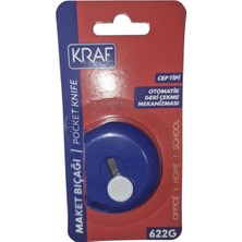 Kraf 622G Maket Bıçağı Cep Tipi Mini - Tekli