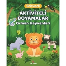 Uravas Store Orman Hayvanları Aktiviteli Boyamalar