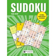 Uravas Store Sudoku Yeşil  - Üç Farklı Zorluk Seviyesi 159 Bulmaca